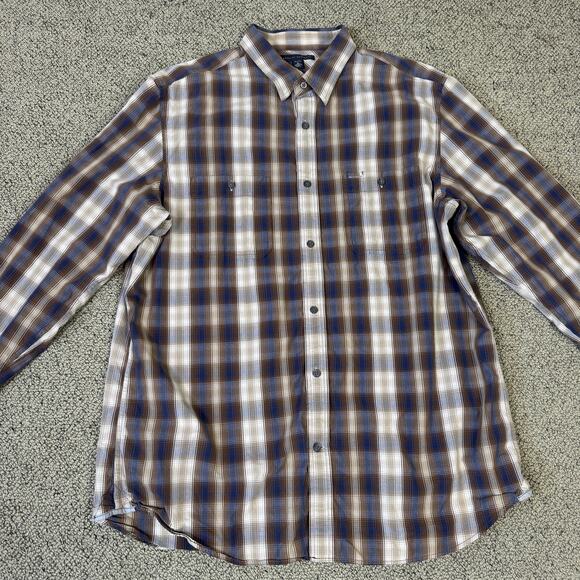 Banana Republic Button Up Cotton Long Sleeve Shirt US Men's XL - Picture 2 of 7